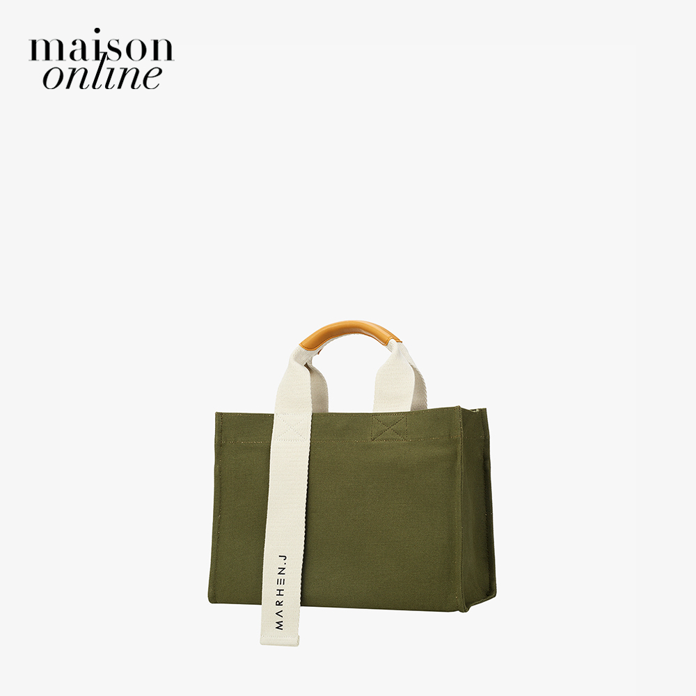 Marhen.J - Túi đeo vai chữ nhật vải bố Rico Mini MJ19BRCOMN-KH