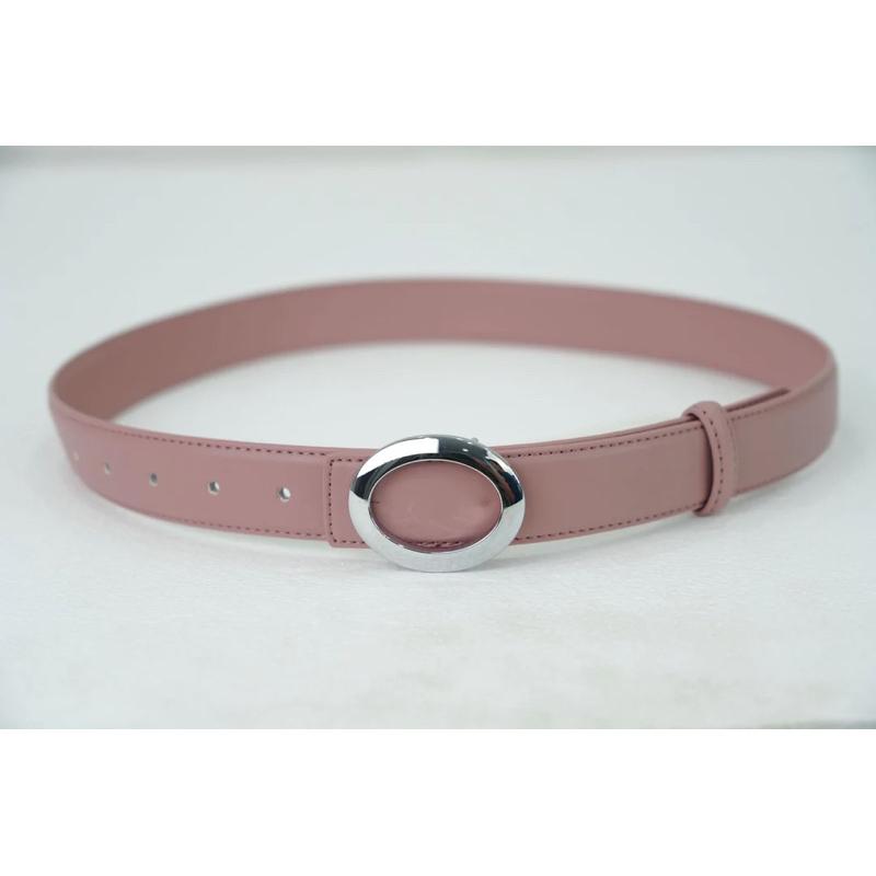 Thắt lưng bản nhỏ 3CM khoá đồng cao cấp unisex-B07