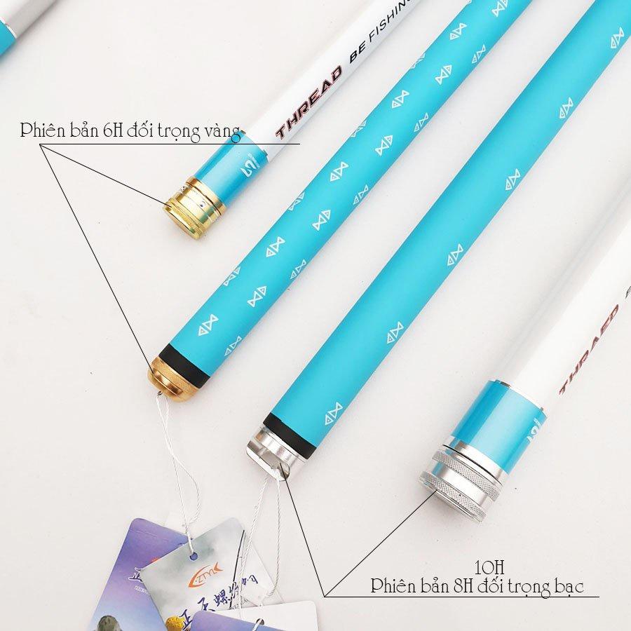 Bạch Kinh Thiên xanh Opal Cần câu tay câu đài 6H 8H 10H tặng kèm ngọn phụ CD28