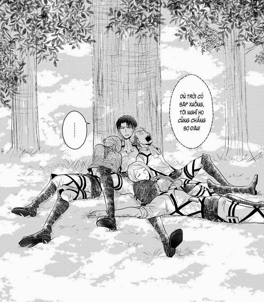 đại chiến titan - những sưu tầm về doujinshi chapter 58 6