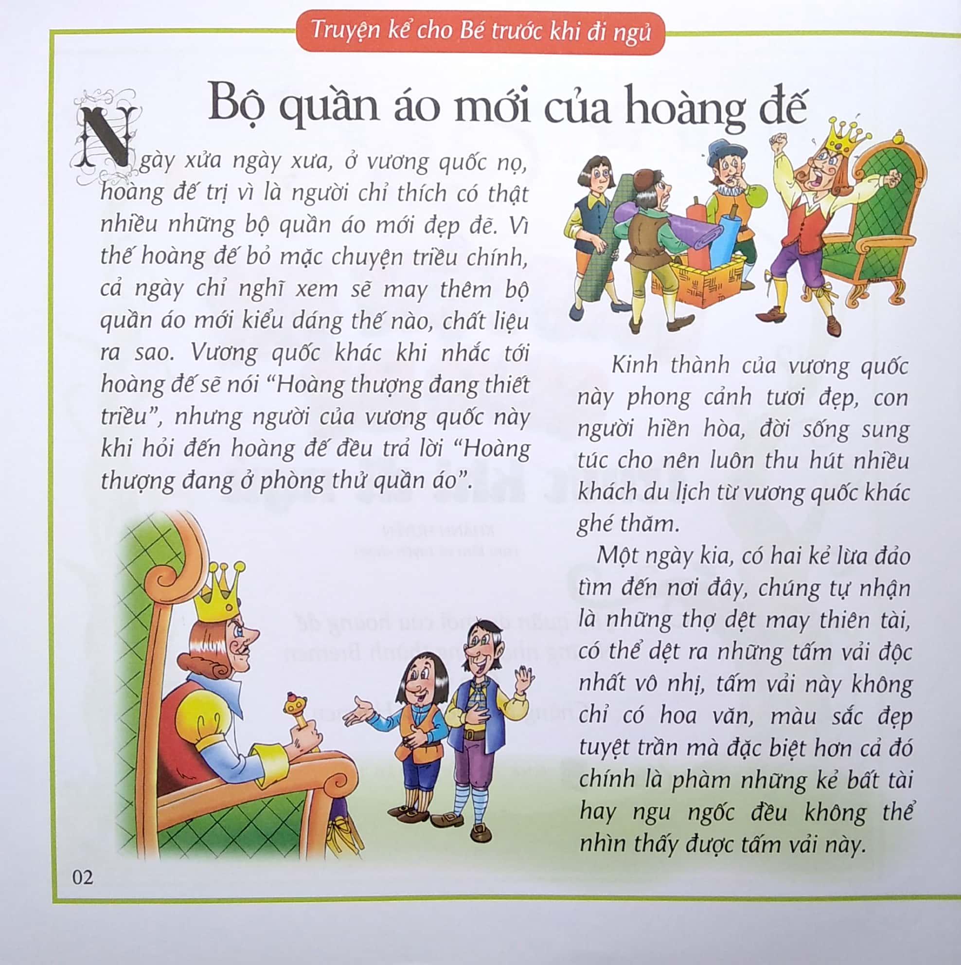 Truyện Kể Cho Bé Trước Khi Đi Ngủ - Quyển 2
