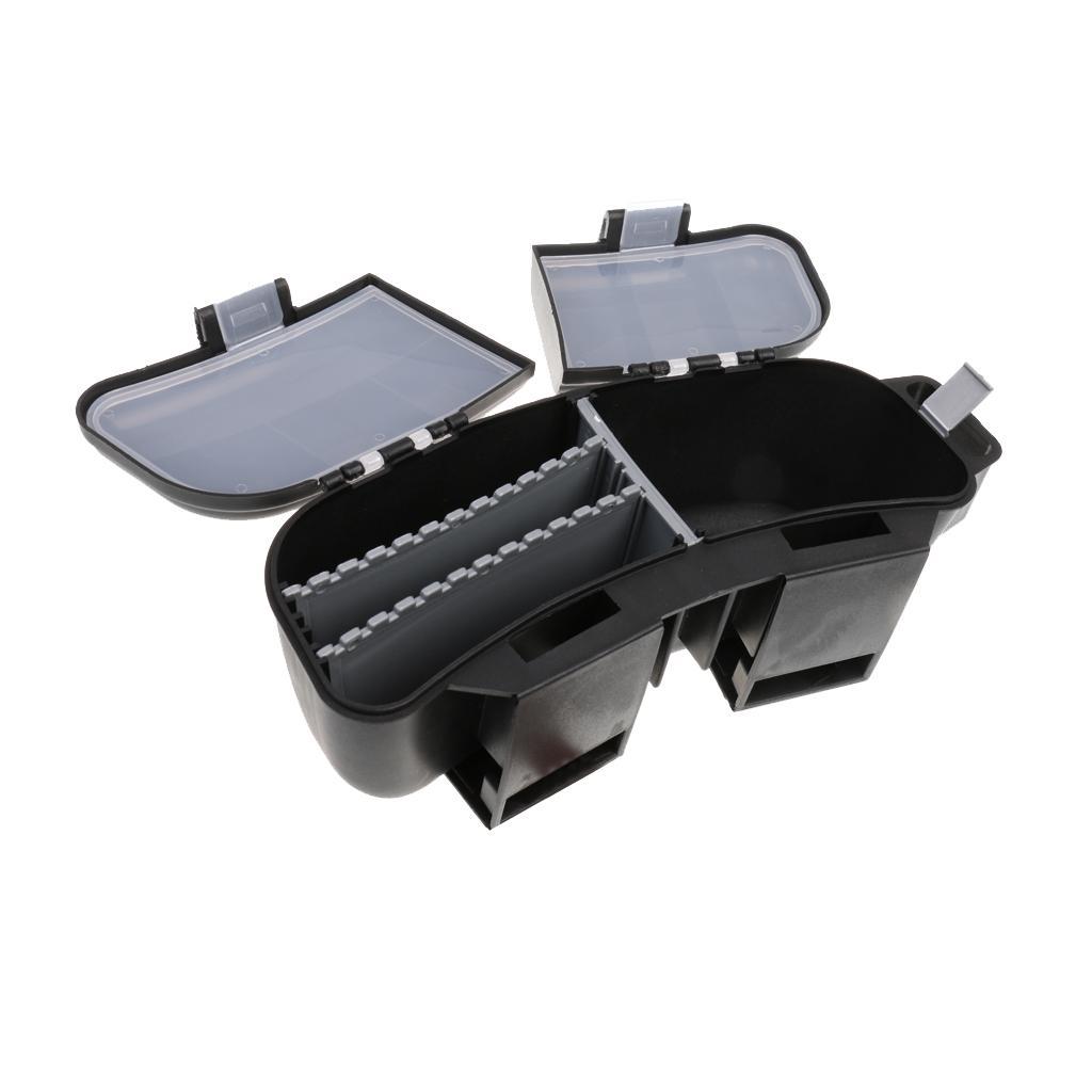 Fishing Boxes Fish Lures Hooks Baits Tackle Waist Storage Case with Belt