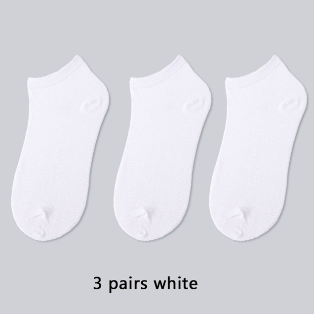 Set 3 đôi Vớ Thấm Hút Mồ Hôi Thoáng Khí Mỏng Nhẹ Cho Nam và Nữ