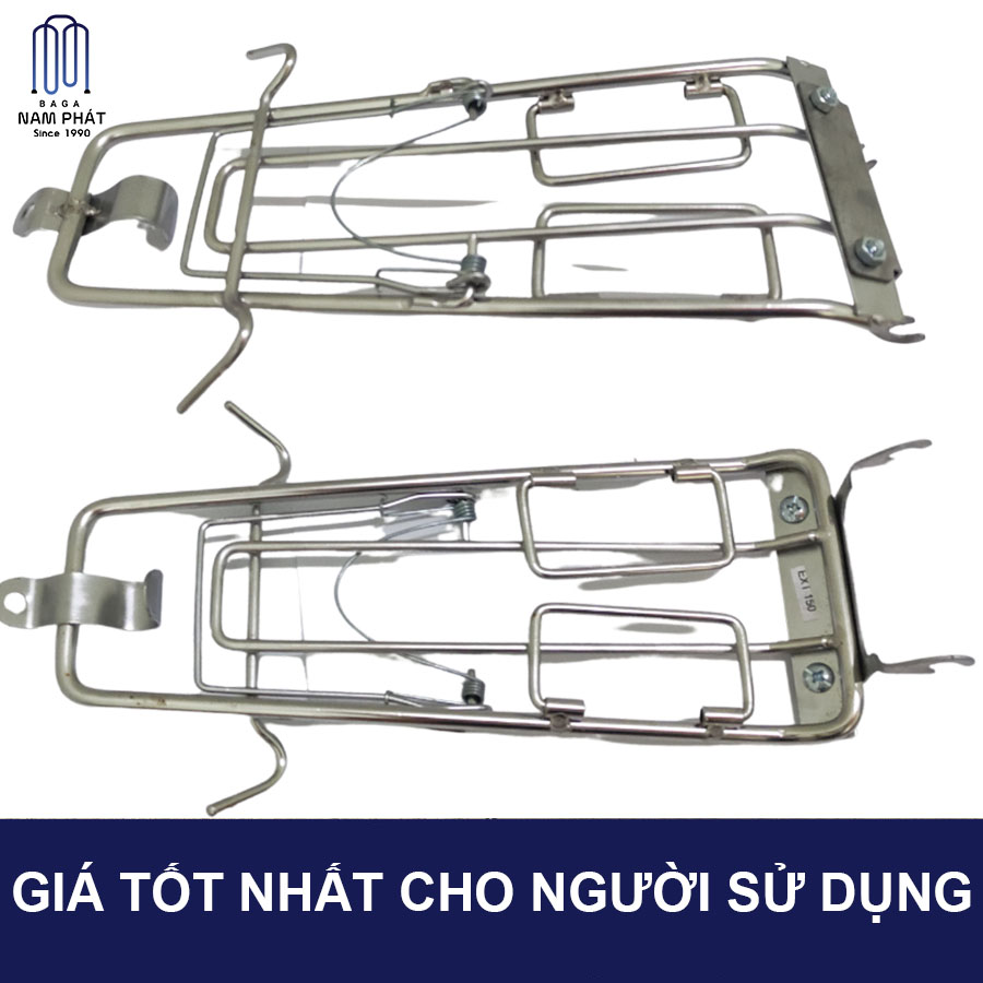 Baga giữa 10 li Exciter 150, Ex150 ex 150 Inox / 7 Màu Nam Phát