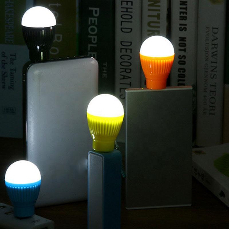 Bóng Đèn LED USB Mini Nhiều Màu Tiết Kiệm Năng Lượng