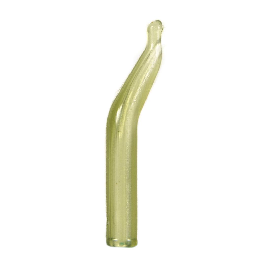 50pcs 20mm Carp Fishing Hook Sleeve Tube Hair Rig Line Aligner Sleeves Hose