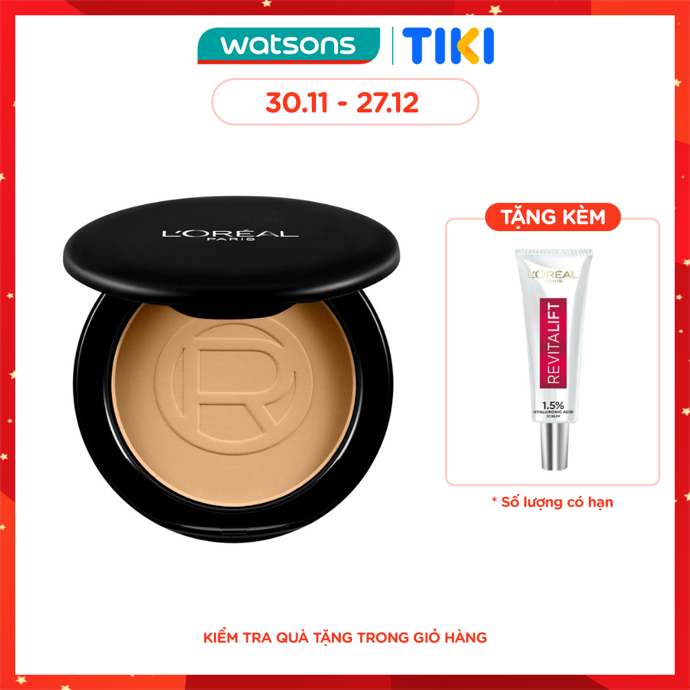 Phấn Nền L'Oreal Paris Siêu Mịn Lì Infallible Oil Killer High Coverage Powder SPF32 PA+++ 6g