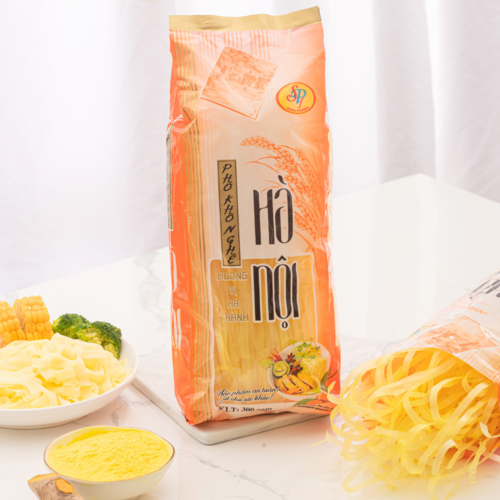 Phở khô Nghệ non 300gr-Tiêu chuẩn xuất Nhật-Thơm ngon, tốt cho người bị dạ dày