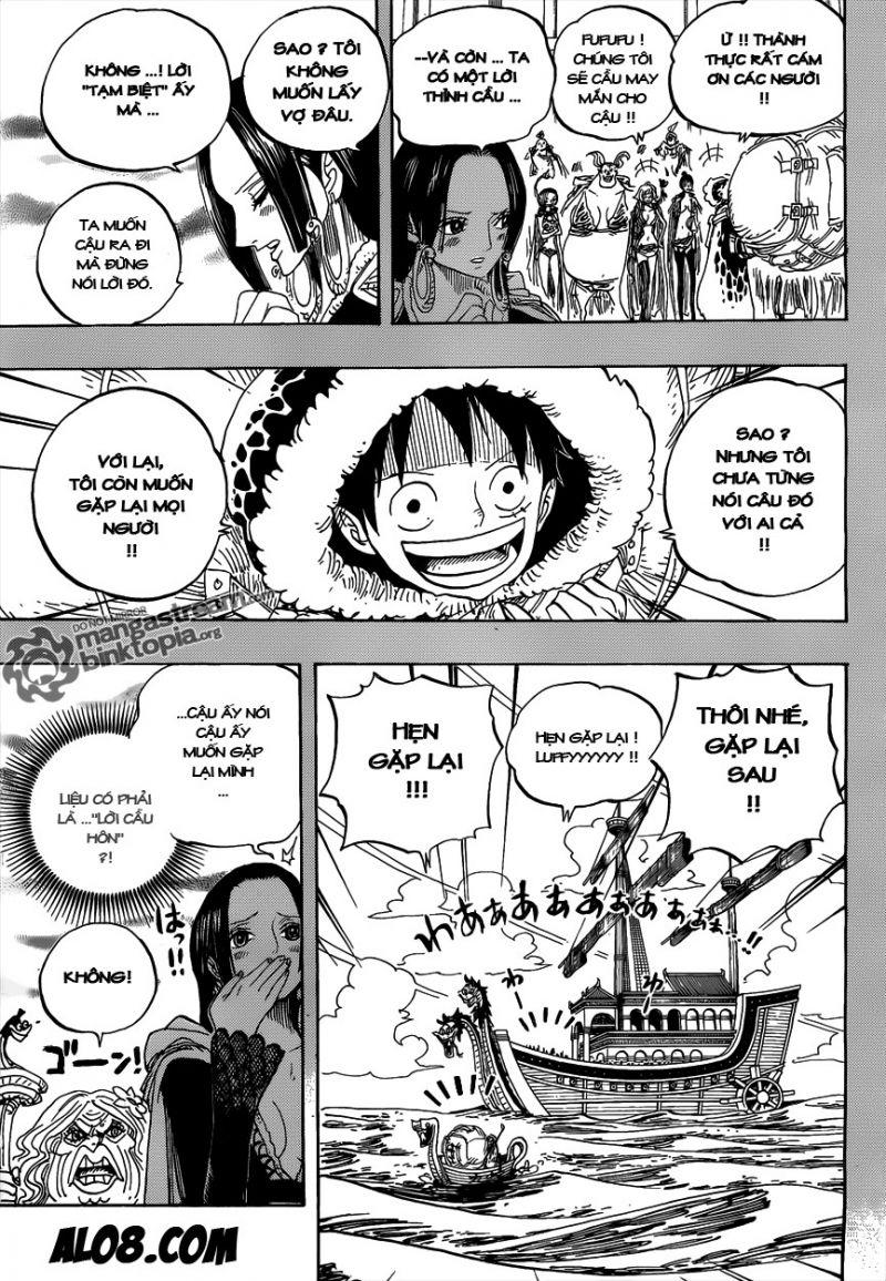 đảo hải tặc - one piece chapter 599 3