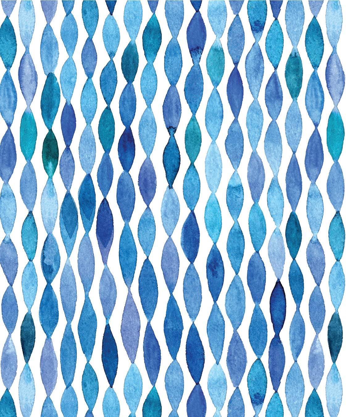 Blue &amp; White Note Cards, 24 Blank Cards: 8 Unique Designs With 25 Patterned Envelopes