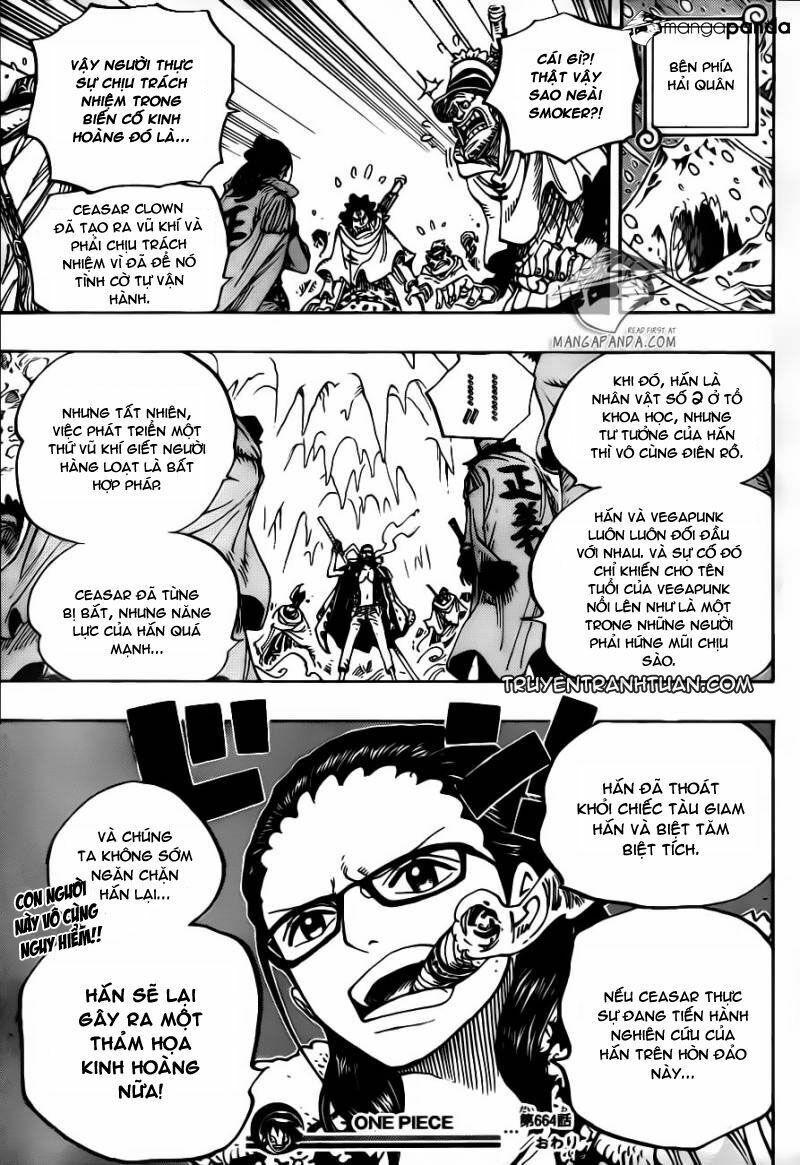 đảo hải tặc - one piece chapter 664 18