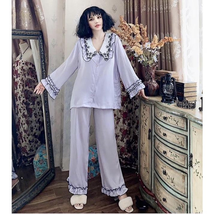 BỘ TIỂU THƯ CỔ THÊU CAO CẤP