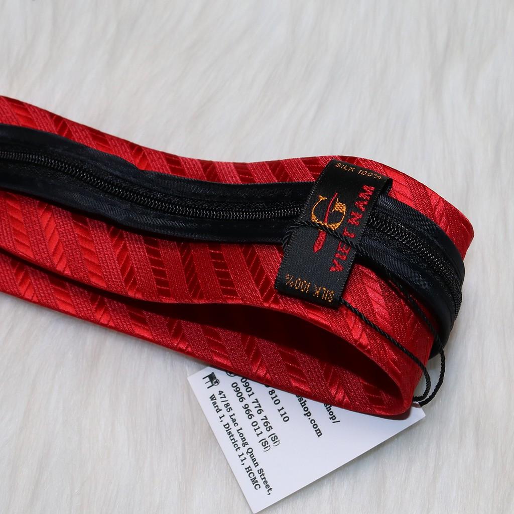 Cà vạt nam chú rể và công sở màu đen KING thắt sẵn bản nhỏ 6cm styler hàn quốc C020