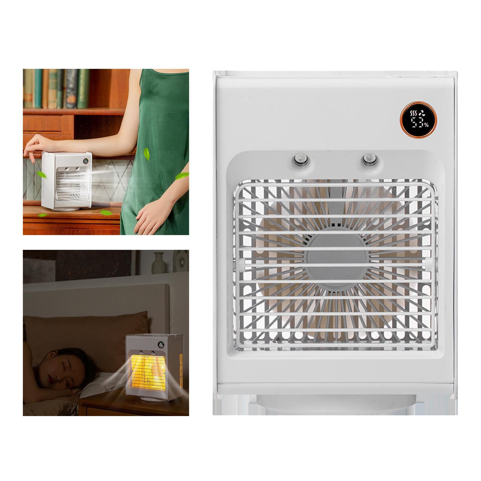 Air Conditioner Cooler USB Water Cooling Fan Desk Space Humidifier