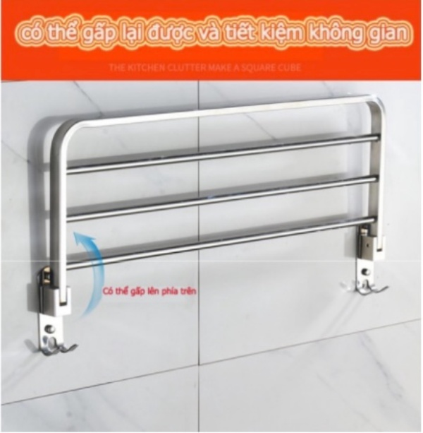 Giá treo khăn nhà tắm dán tường