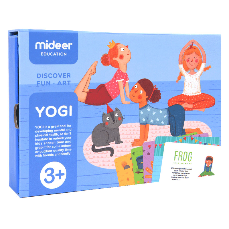 Bộ thẻ học Yoga - Mideer Yogi Cards