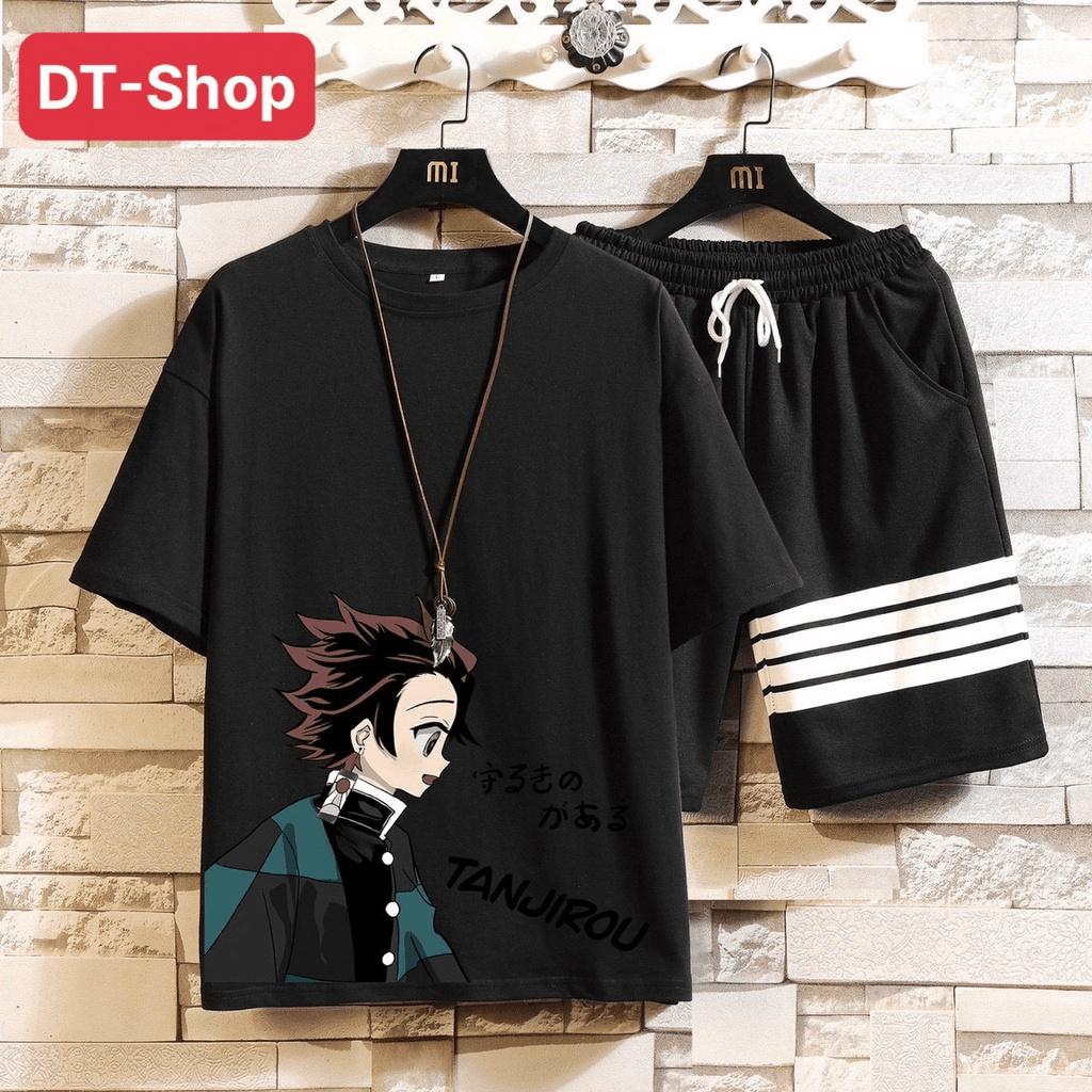 Đồ Bộ Nam Mẫu Mới FREESHIP Bộ Thể Thao TANJIROU Nhật Bản Thời Trang Độc Lạ Phong Cách Trẻ Trung Siêu Mát Mùa Hè - Hàng