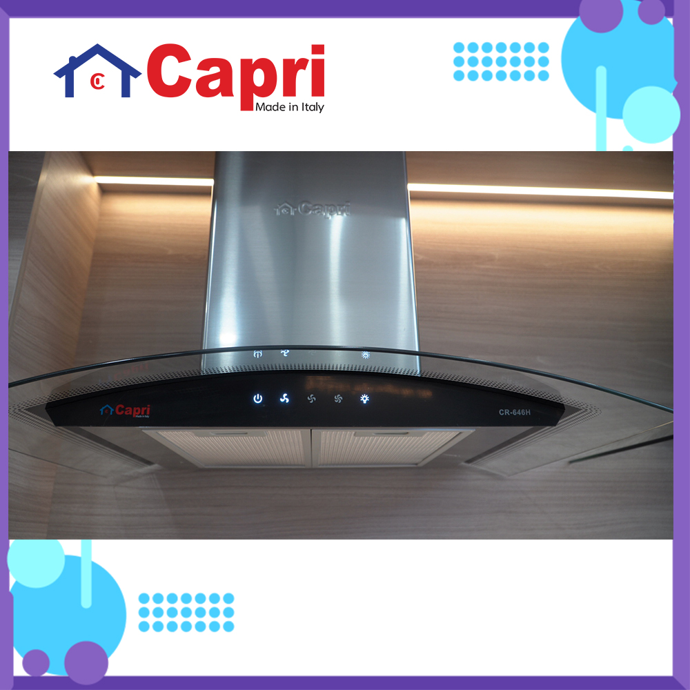 Máy Hút Khử Mùi Capri 7 Tấc CR-646H | Hàng chính hãng