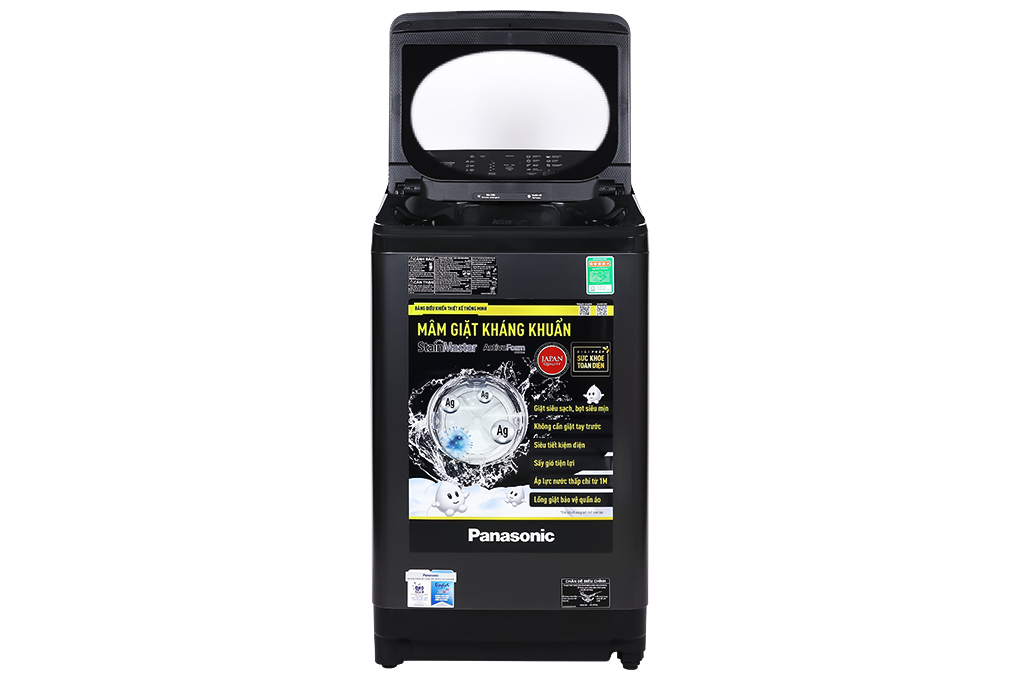 Máy giặt Panasonic NA-F90A9DRV cửa trên 9kg, năm 2021, Hàng chính hãng, CHỉ giao tại Hà Nội