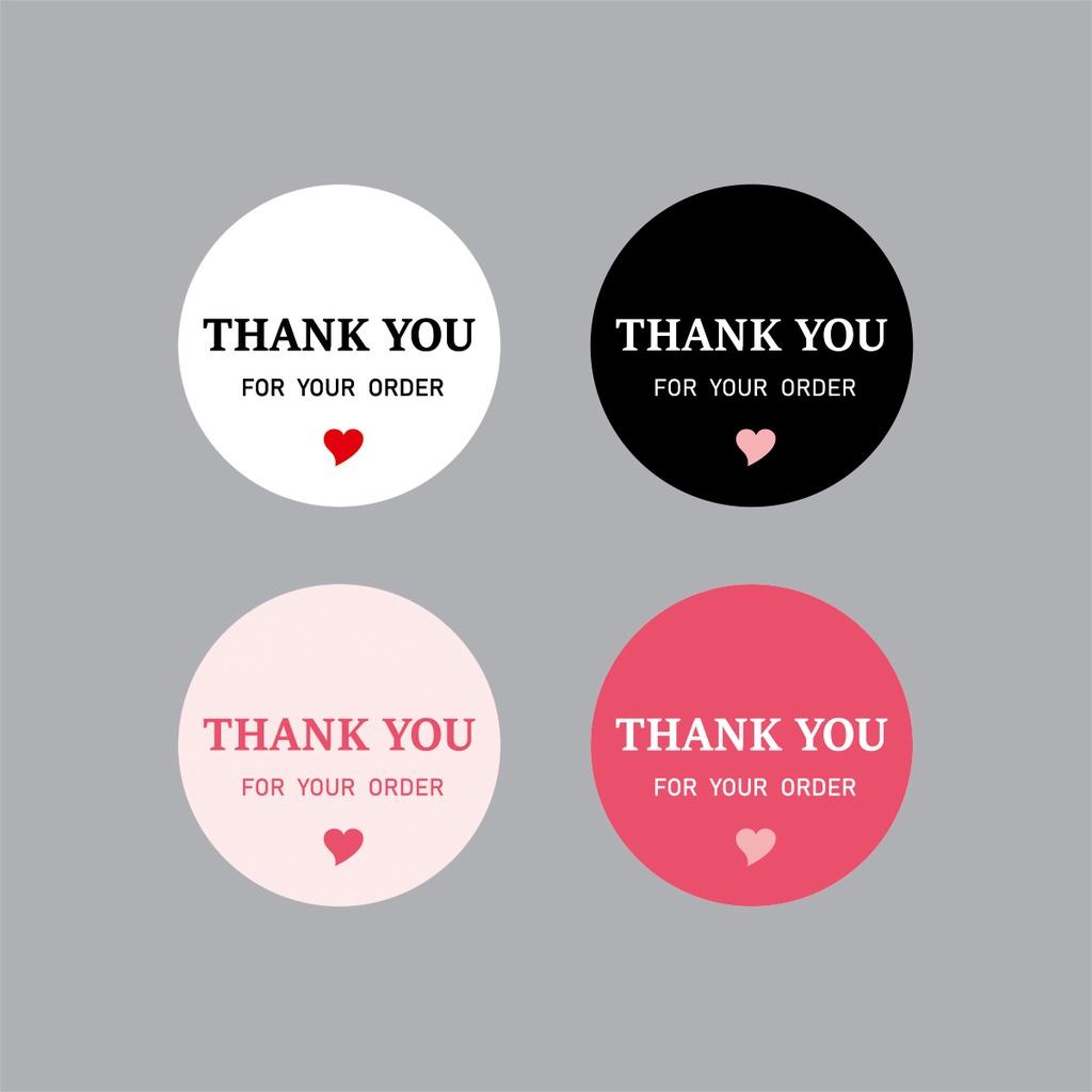 150pcs Tem nhãn in,Thank You giấy Trắng Sticker label