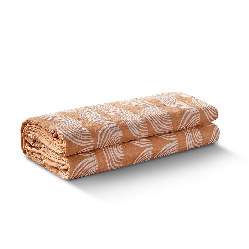 Happyflute 4 Lớp 100% Cotton Đa Năng Sơ Sinh Cho Bé Tắm Có Thể Giặt Có Thể Tái Sử Dụng Đầm Chăn