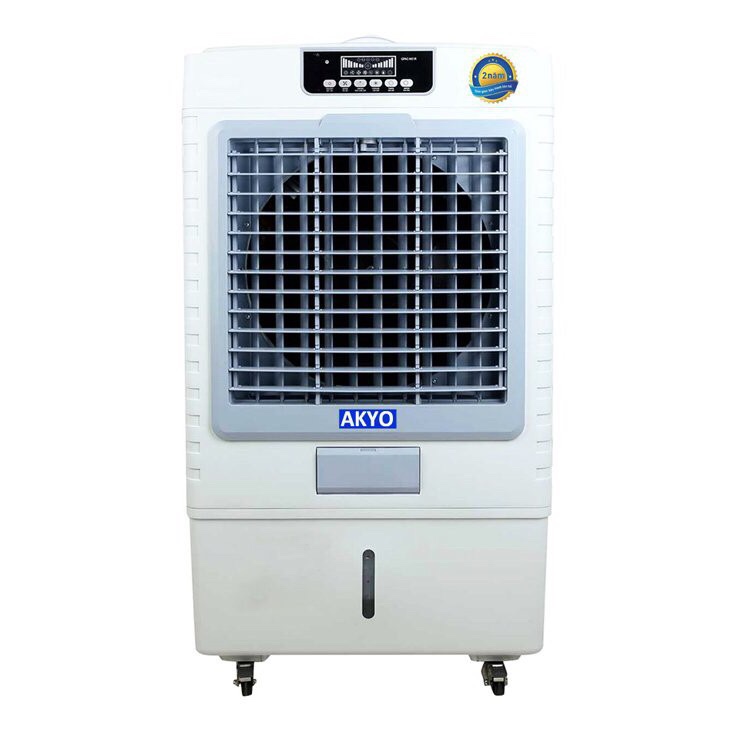 Quạt điều hòa không khí AKYO Inverter AK 8000 8.000m3/h 200W tặng kèm 2 đá khô bảo hành 24 tháng - hàng chính hãng