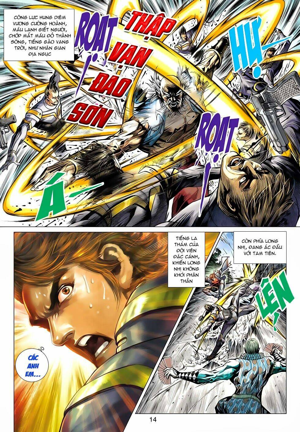 tân tác long hổ môn chapter 485 14