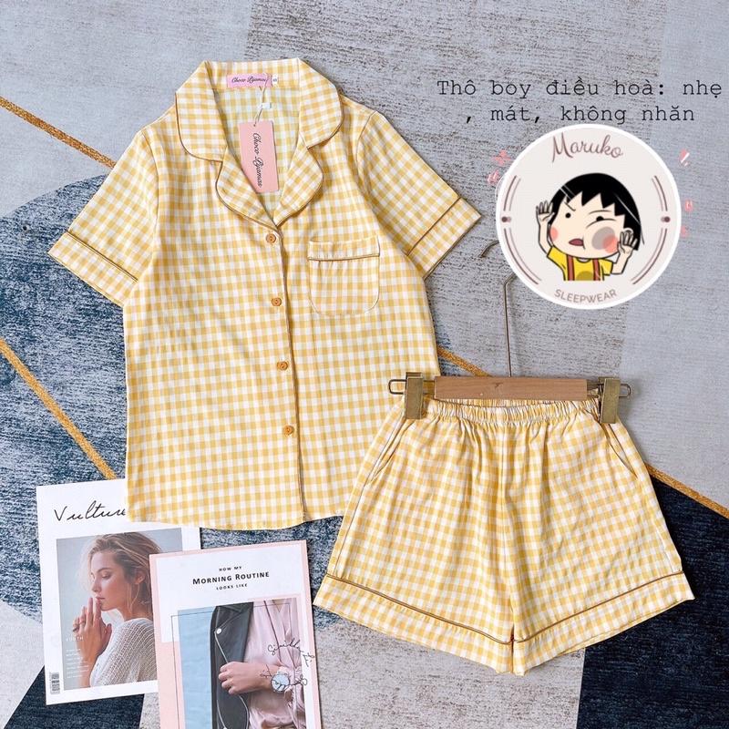 Đồ bộ Choco Pijama - Bộ cộc đùi chất lụa mát