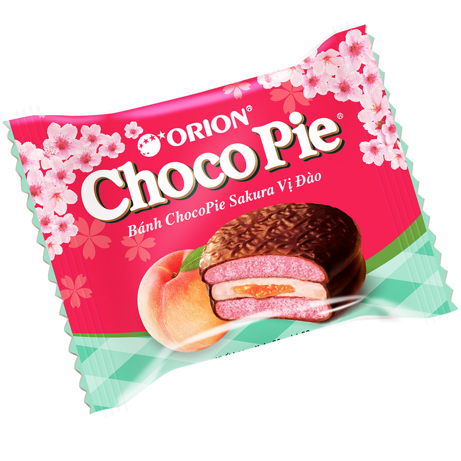 Bánh ChocoPie Sakura Vị Đào