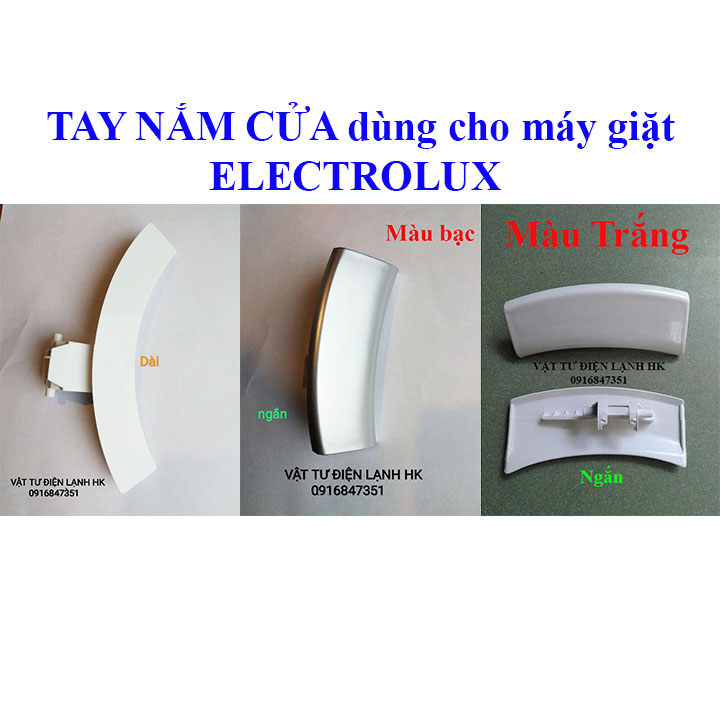 Tay nắm cửa dùng cho máy giặt Electrolux tay mở nắp mg Elec EWF EWP EWW EW