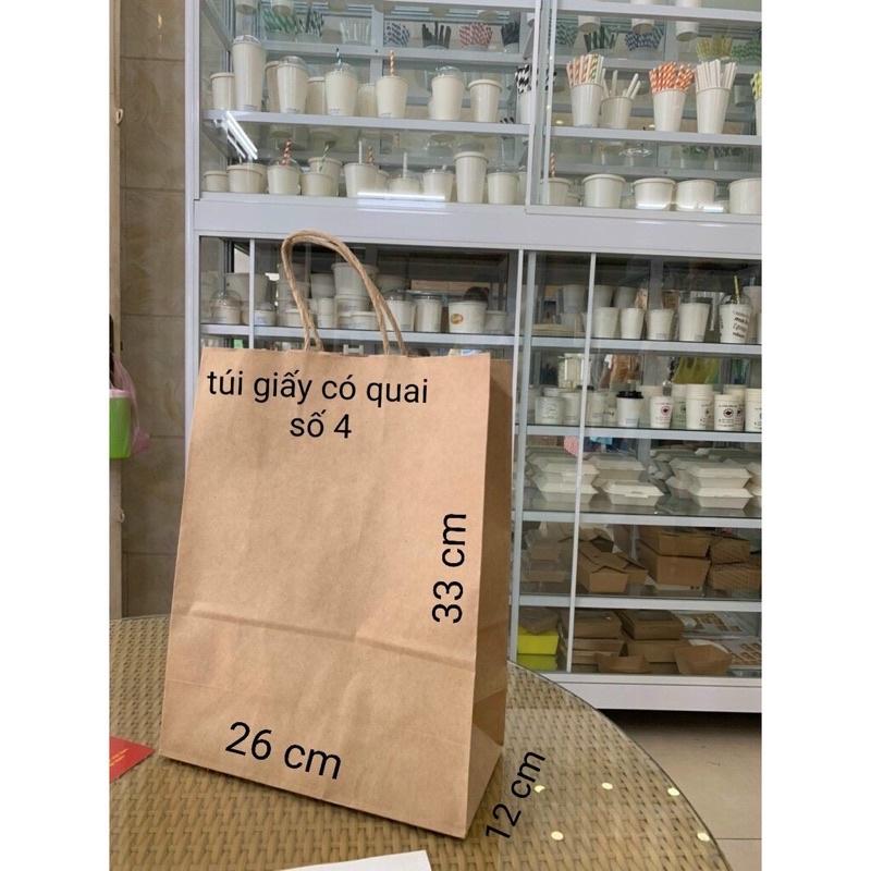25 Túi giấy có quai số 4