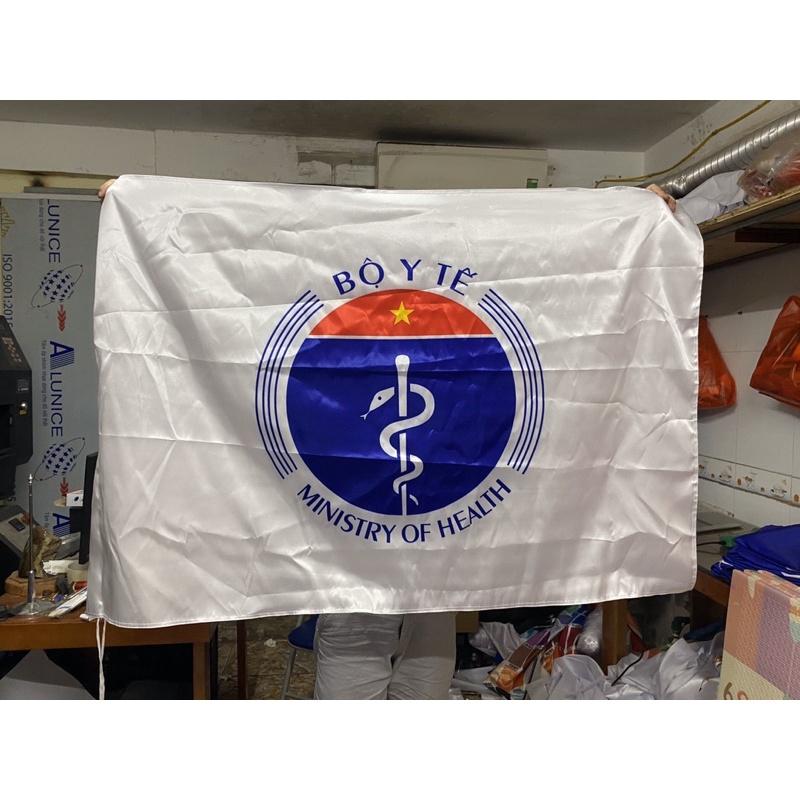 Cờ bô y tế 80x120cm in chuyển nhiệt
