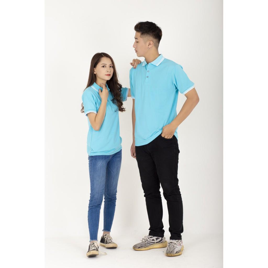 Thun trơn lascost nhiều màu nam nữ