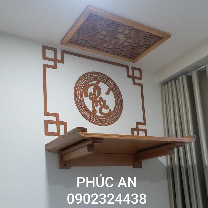 Địa điểm cửa hàng sản xuất bán bàn thờ treo tường đẹp size 80-48, giao đủ như hình