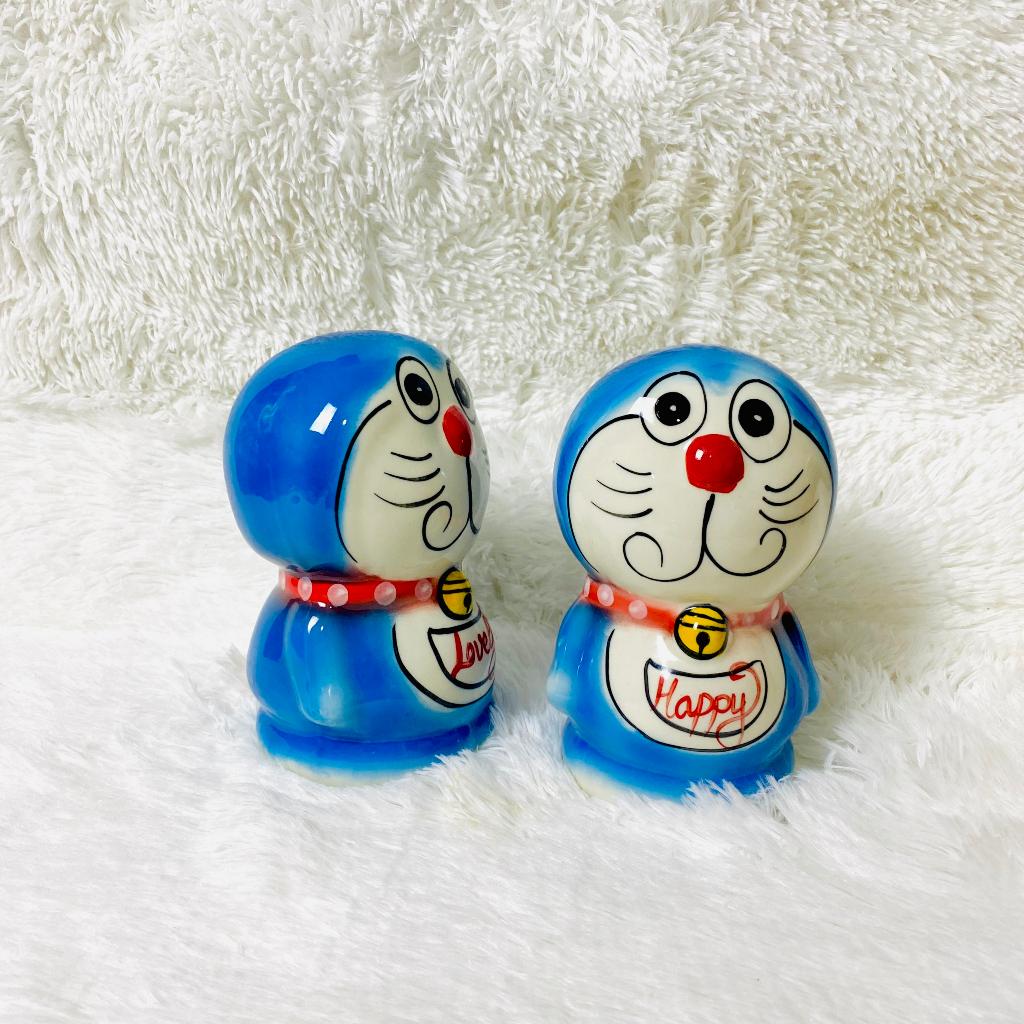 Heo đất tiết kiệm Doraemon, lợn đất chết liệu gốm sứ Bát Tràng