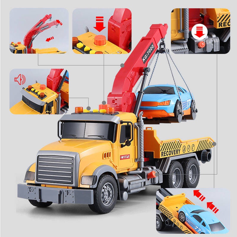 Đồ chơi xe công trình có tiếng động