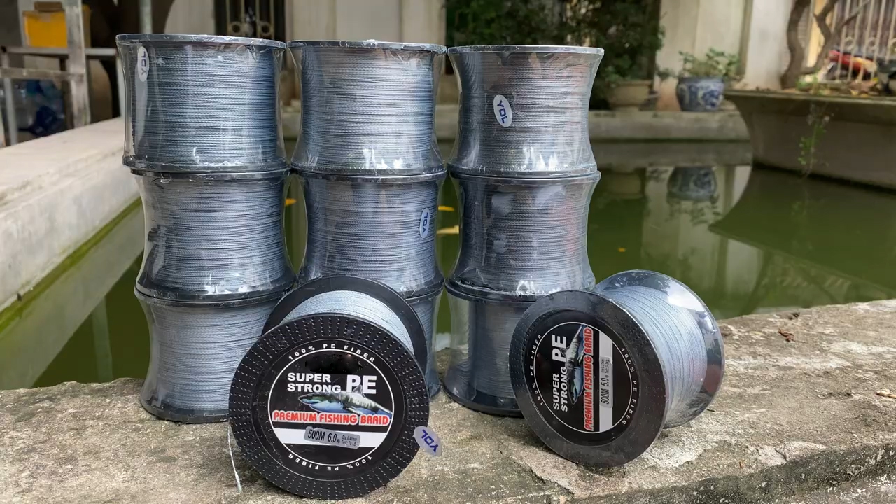 Dây dù câu Lure - Dài 500m - Sire đủ - Từ 1.0 đến 8.0 Siêu bền siêu bạo lực - Chất liệu cao cấp - Bện 8 lõi