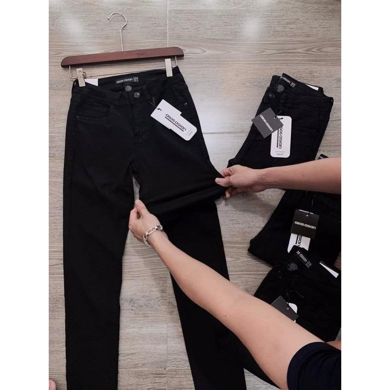 Quần jeans đen vnxk