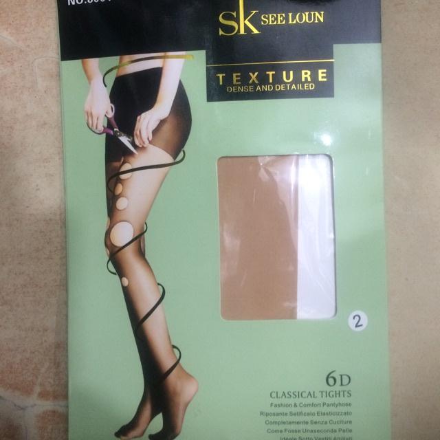 Quần tất SK vỏ xanh 6D, mỏng, dai, rách tròn