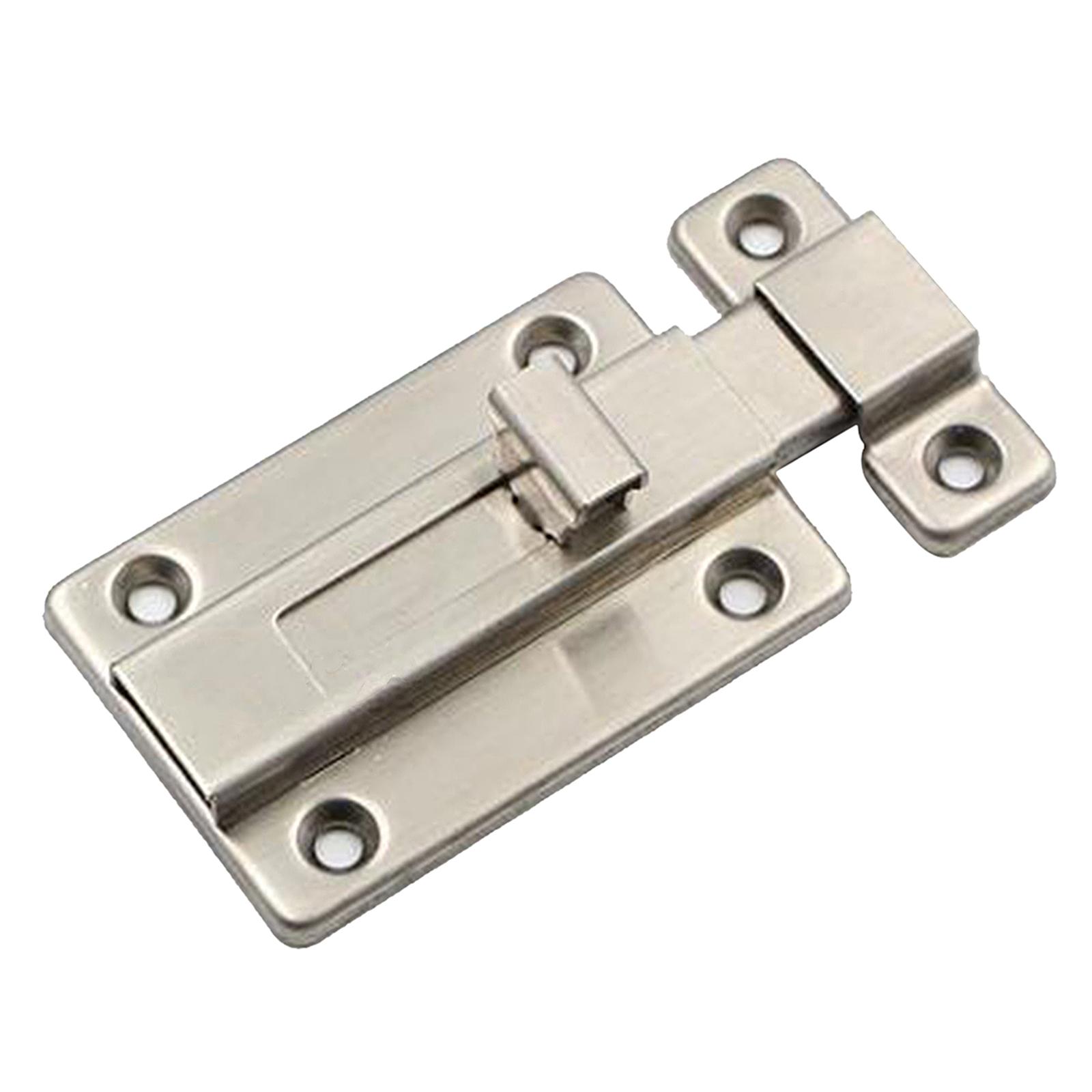 2xHeavy Duty Door Security Slide Latch Lock with Screws 2inch