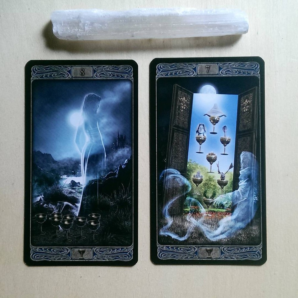 Bài Tarot Ghost Tarot Giá Rẻ Tặng File Tiếng Anh Và Đá Thanh Tẩy