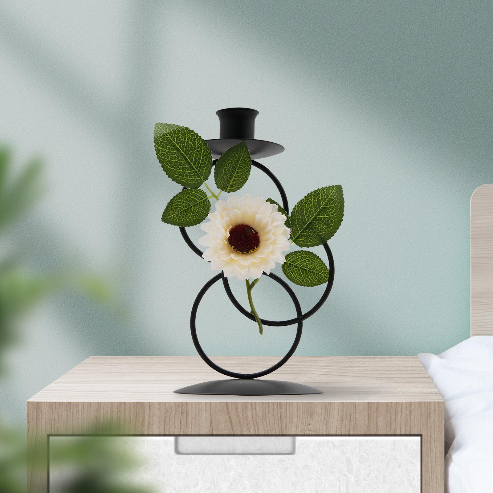 Metal Tea Light Candle Stick Stand Geometric Candle Holder Home Room Decor