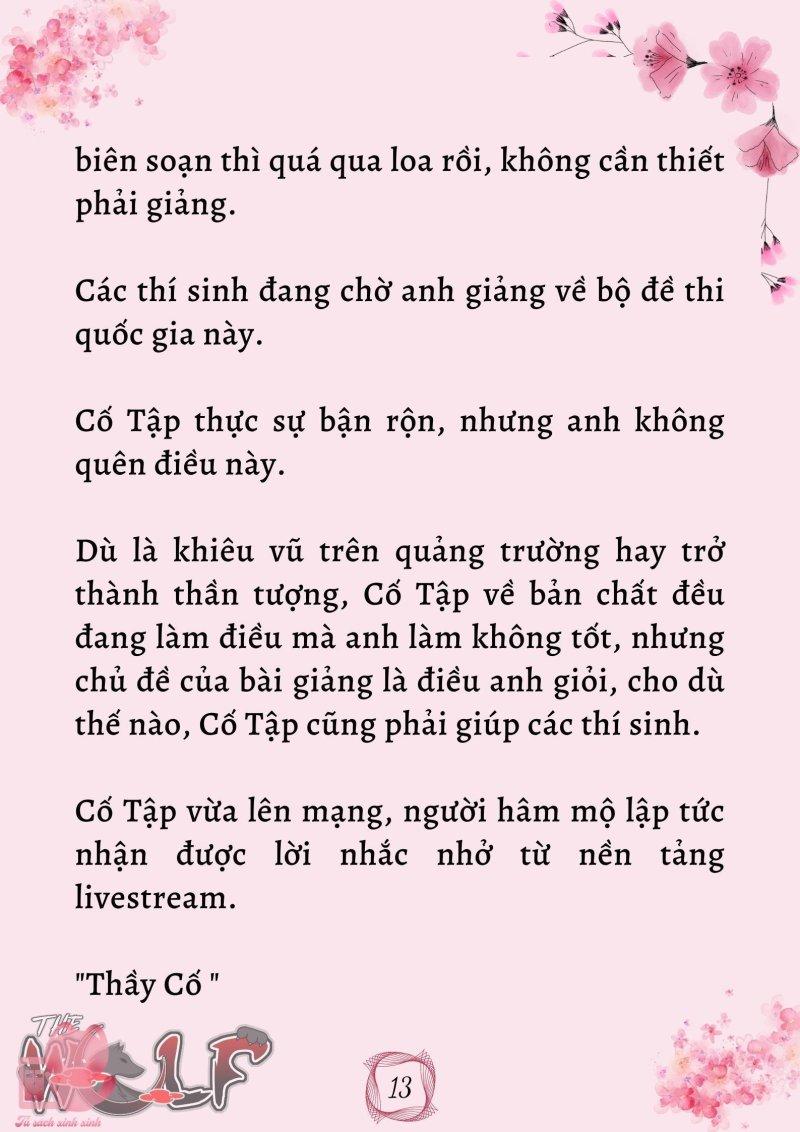 xuyên không vào nhóm nhạc nam 200 người chapter 6 13