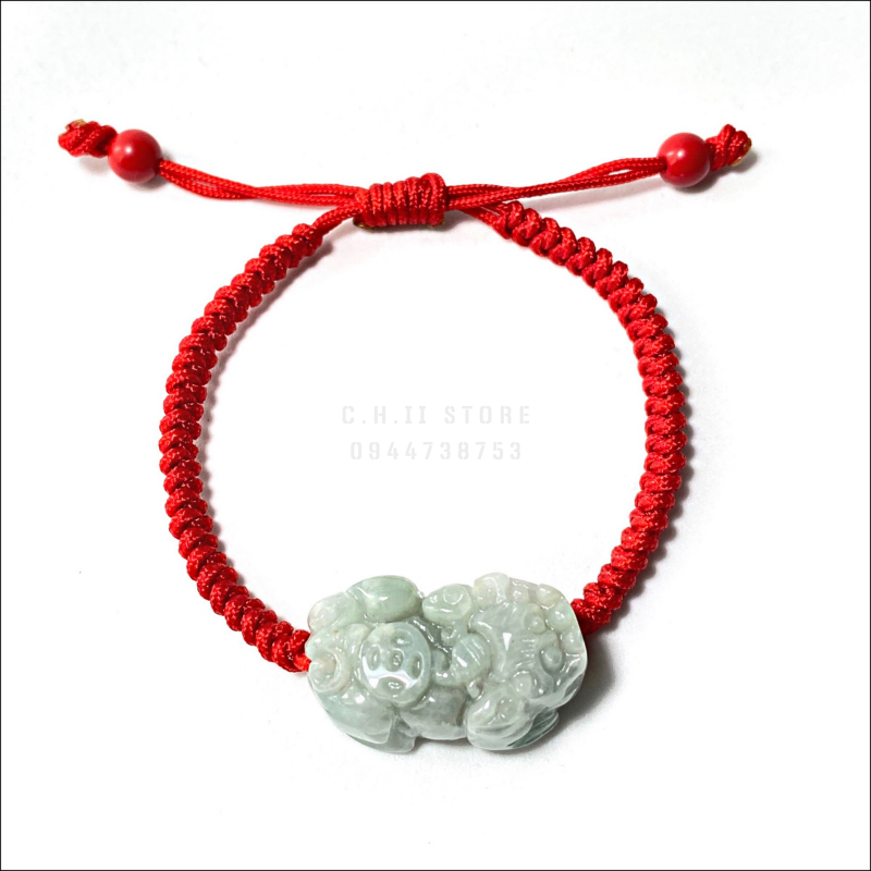 Dây đeo tỳ hưu đá cẩm thạch