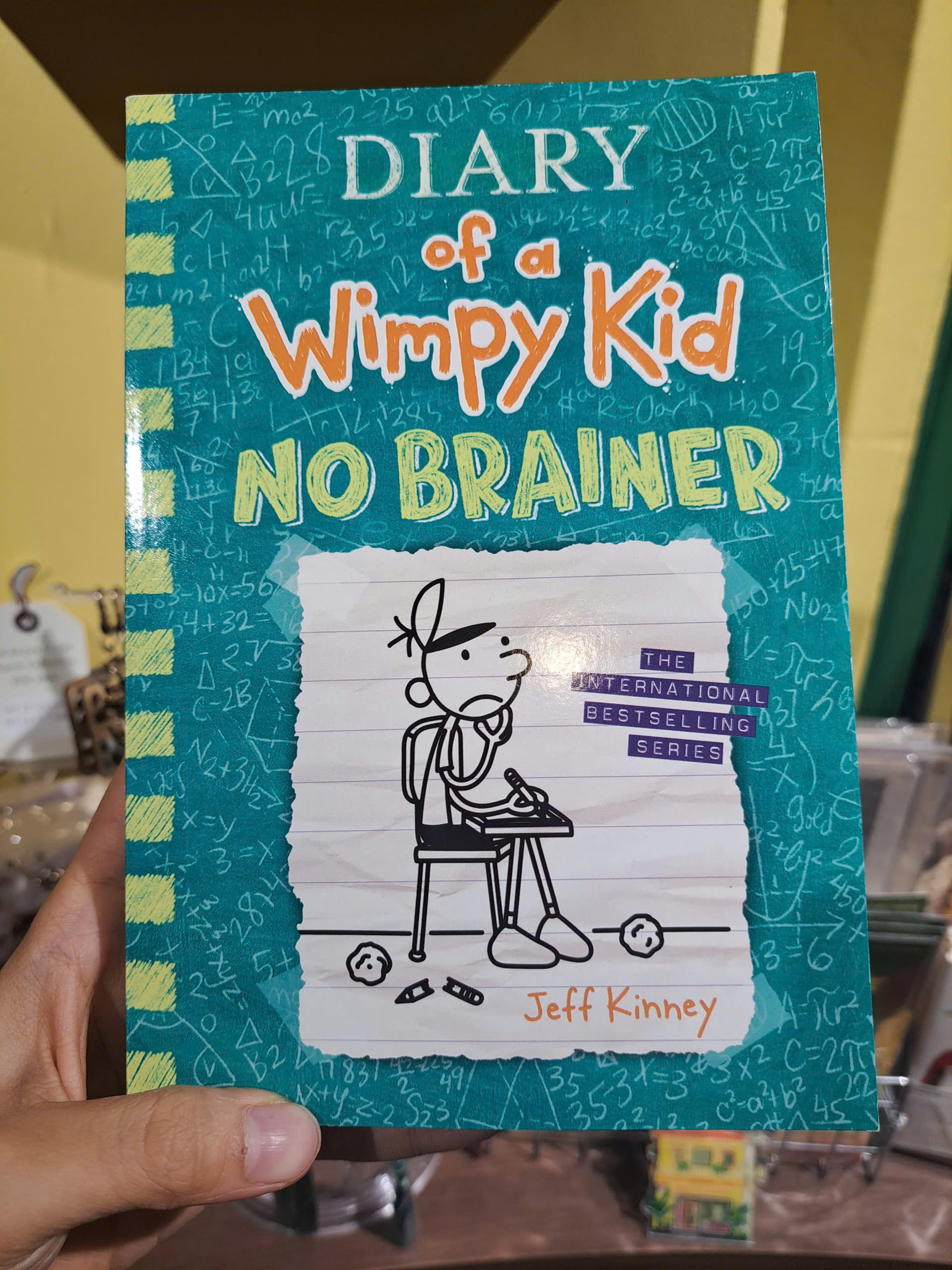 Sách - Diary of a Wimpy Kid: No Brainer | Nhật ký Chú bé nhút nhát tiếng Anh / Sách Thiếu nhi