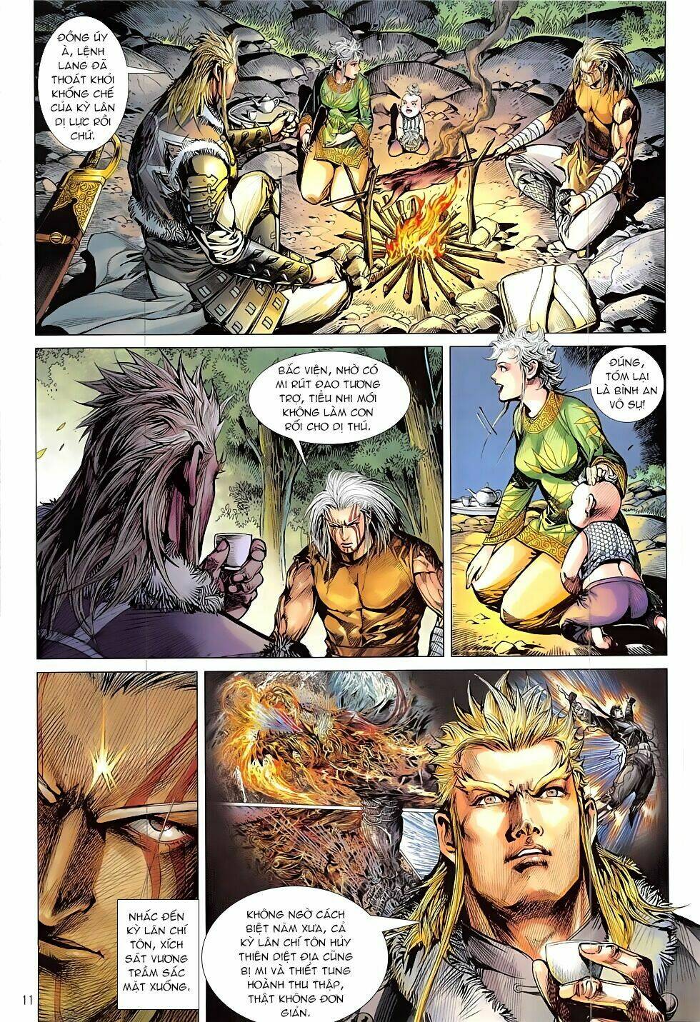 thiết tướng tung hoành (cựu tác) chapter 223 11