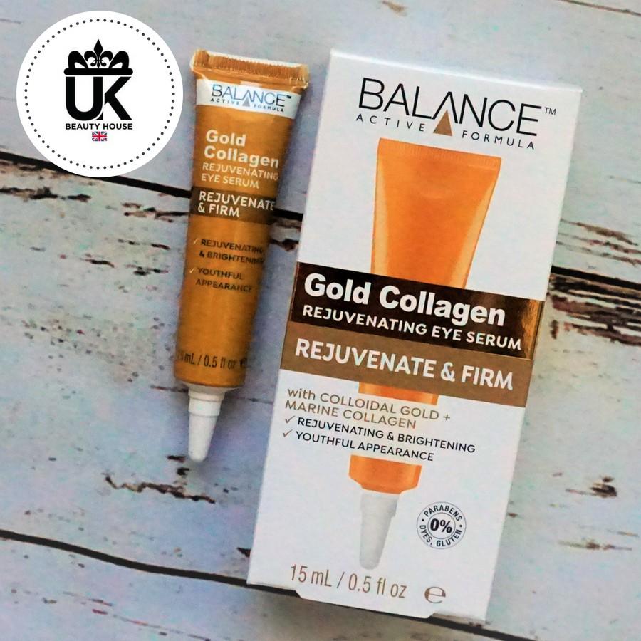 Serum mắt Gold Collagen Balance Active Formula 15ml