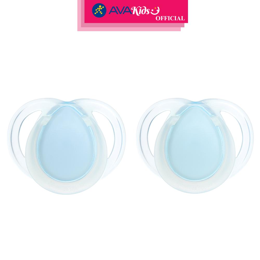 Bộ 2 ti ngậm TOMMEE TIPPEE dạ quang Night Time (0 - 6 tháng) - Màu ngẫu nhiên - Hàng Chính Hãng