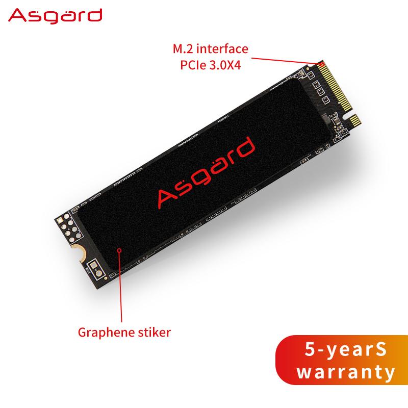 Asgard Solid State Drive M.2 SSD NVME AN2 500GB Solid State Drive 2280 ổ cứng ổ cứng nội bộ cho máy tính xách tay