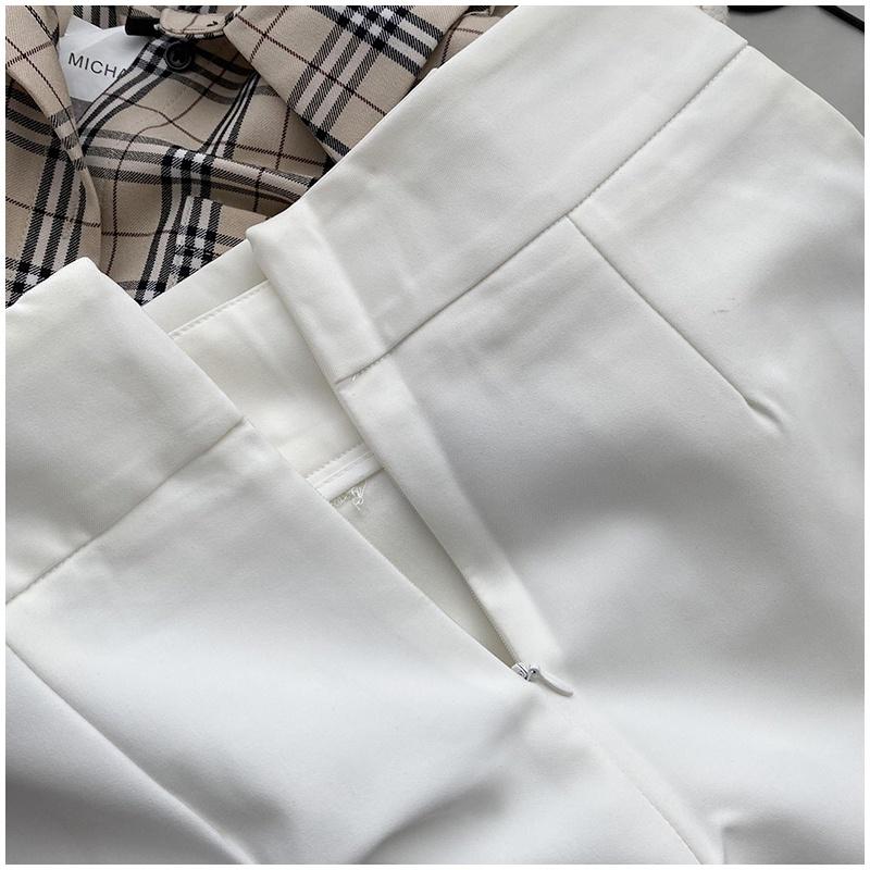 Quần short nữ ống rộng lưng cao DOLOXI cạp cao 3 khuy Hàn Quốc Q071